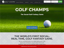 Tablet Screenshot of golfchamps.net